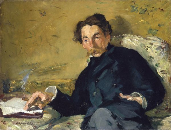 Retrat de Mallarmé per Edouard Manet